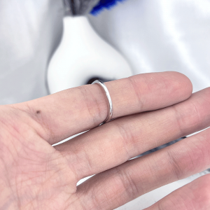 زیر رکاب انگشتر نقره دخترانه اسپرت