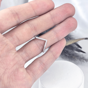 انگشتر نقره دخترانه 925 اسپرت