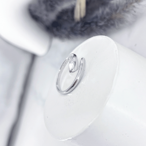 نمای انگشتر نقره اسپرت مار