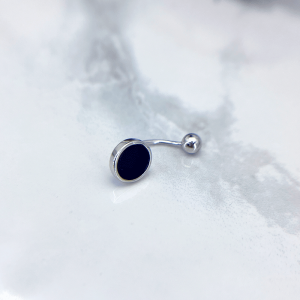 قفل گوی پیچ پیرسینگ نقره ناف