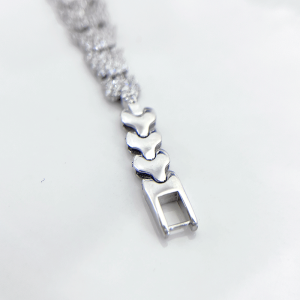 بند قابل تنظیم ساعت نقره زنانه