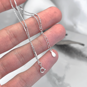 دستبند نقره دخترانه بدون نگین