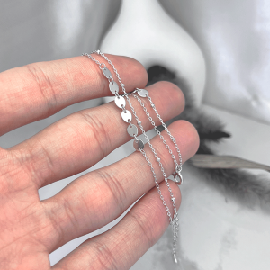 دستبند اسپرت نقره دخترانه