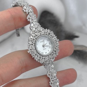 ساعت نقره زنانه ایرانی مدل مجلسی