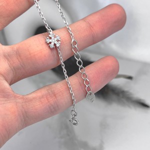 زنجیر قابل تنظیم پابند نقره اسپرت