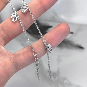 پابند نقره زنانه ایتالیایی چشم و نظر