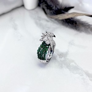 انگشتر ایتالیایی نقره زنانه خاص