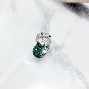 انگشتر خاص نقره زنانه ایتالیایی