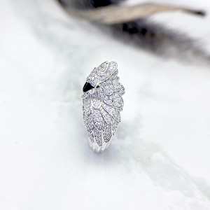 انگشتر نقره زنانه خاص ایتالیایی