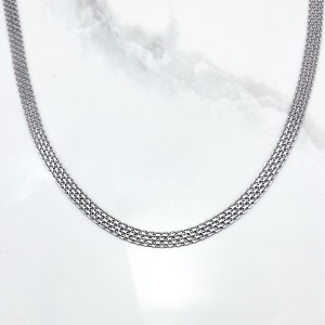 نمای متفاوت زنجیر بیزمارک نقره