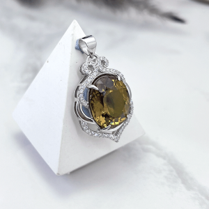 سنگ الکساندریت مدال نقره زنانه