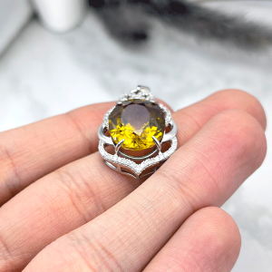 سنگ درشت الکساندریت نقره زنانه