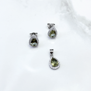 نیم ست نقره دخترانه اسپرت