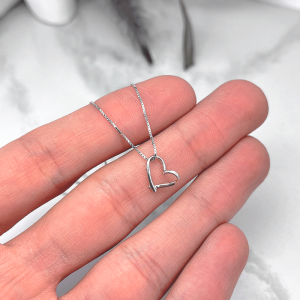 گردنبند قلب ونیزی ایتالیایی