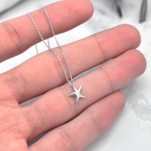 گردنبند نقره دخترانه ستاره