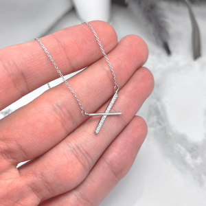 گردنبند نقره دخترانه مینیمال