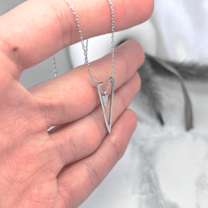 گردنبند فشن نقره دخترانه