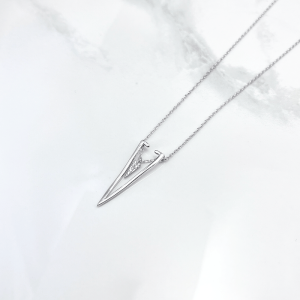 گردنبند فشن نقره ایتالیایی