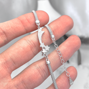 دستبند نقره ایتالیایی دخترانه ایتالیایی