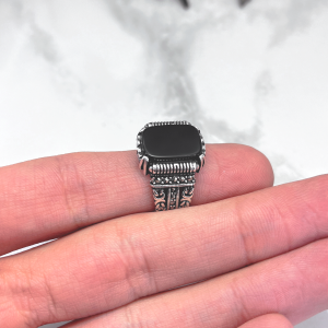 انگشتر اسپرت مردانه مشکی