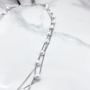 گردنبند سه لاین مروارید