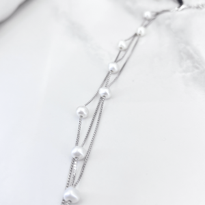 مروارید پرورشی گردنبند دخترانه