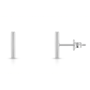 گوشواره نقره دخترانه مدل میله