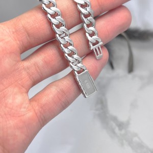 دستبند نقره زنانه کارتیه نگین