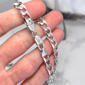 زنجیر نقره مردانه کارتیه ژاپنی