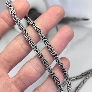 کرال ترک زنجیر نقره