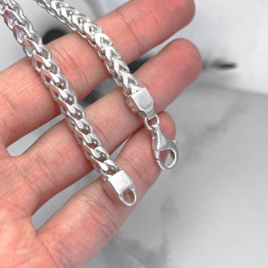 قفل فوق مقاوم دستبند سه بعدی ایتالیایی
