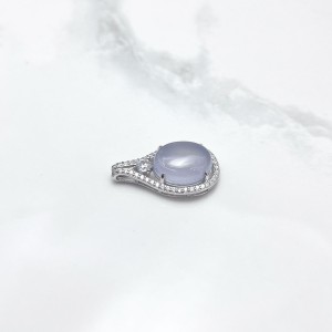 گردنبند نقره زنانه عقیق کبود