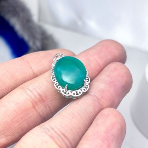 گردنبند عقیق سبز