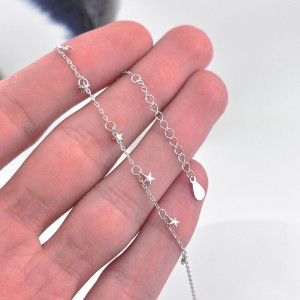 دستبند نقره زنانه ستاره