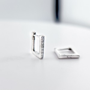 گوشواره نقره زنانه حلقه‌ای