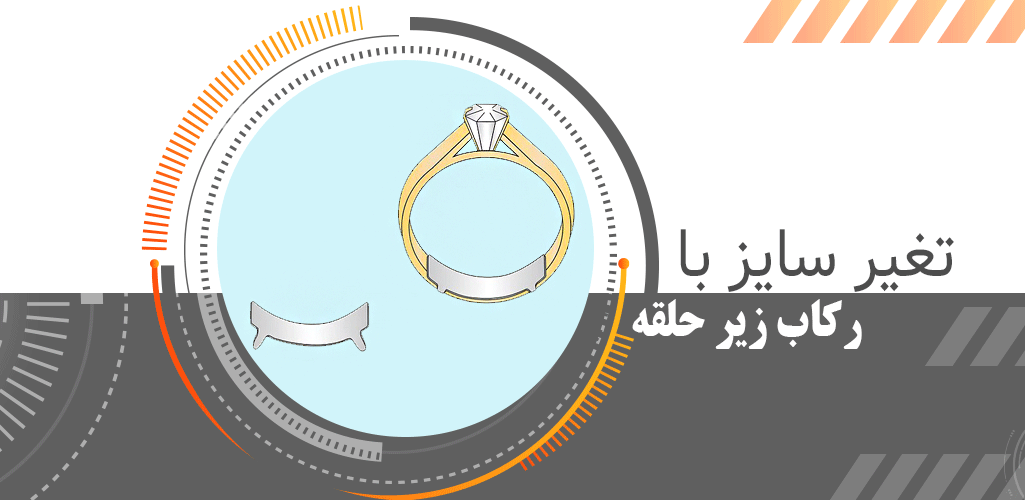 کوچک کردن انگشتر با رکاب زیر حلقه