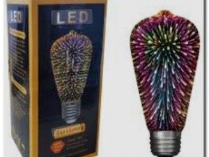 لامپ ادیسونی گلابی 3 بعدی