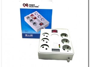 محافظ 6خانه دیجیتالی کلیددار پارت الکتریک 1.8 متری
