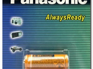 باتری نیم قلمی قابل شارژ پاناسونیک