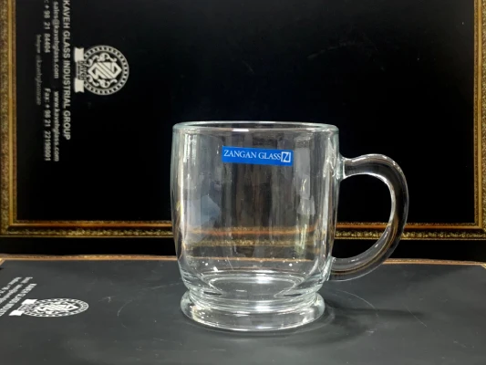 نیم ليوان دسته دار زنگان مدل ویان بسته 6 عددی