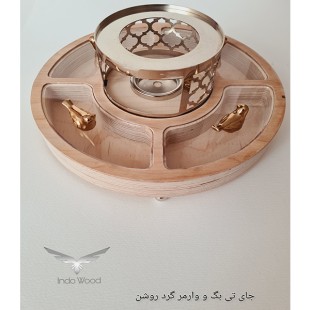 جای تی بگ و وارمر گرد روشن
