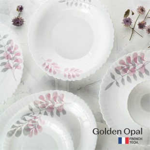 سرويس ٢٦ پارچه گلدن اپال مدل بن سای صورتي