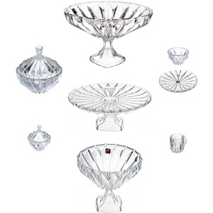 سرویس بلور 25 پارچه مودنا نوری تازه ساکورا