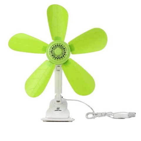 پنکه 5 پره دور تند گیره دار(نسخه اورجینال وارداتی) رنگ سبز ،آبی،بنفش(یاسی)