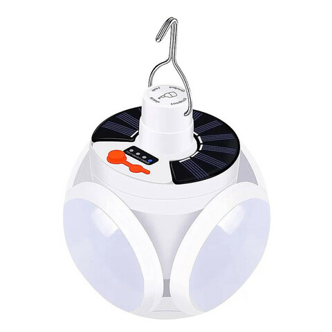 چراغ شارژی و خورشیدی سولار آویز دار چادر مدل 2029