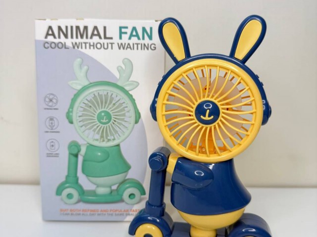 پنکه فانتزی شارژی ANIMAL FAN تراش دار