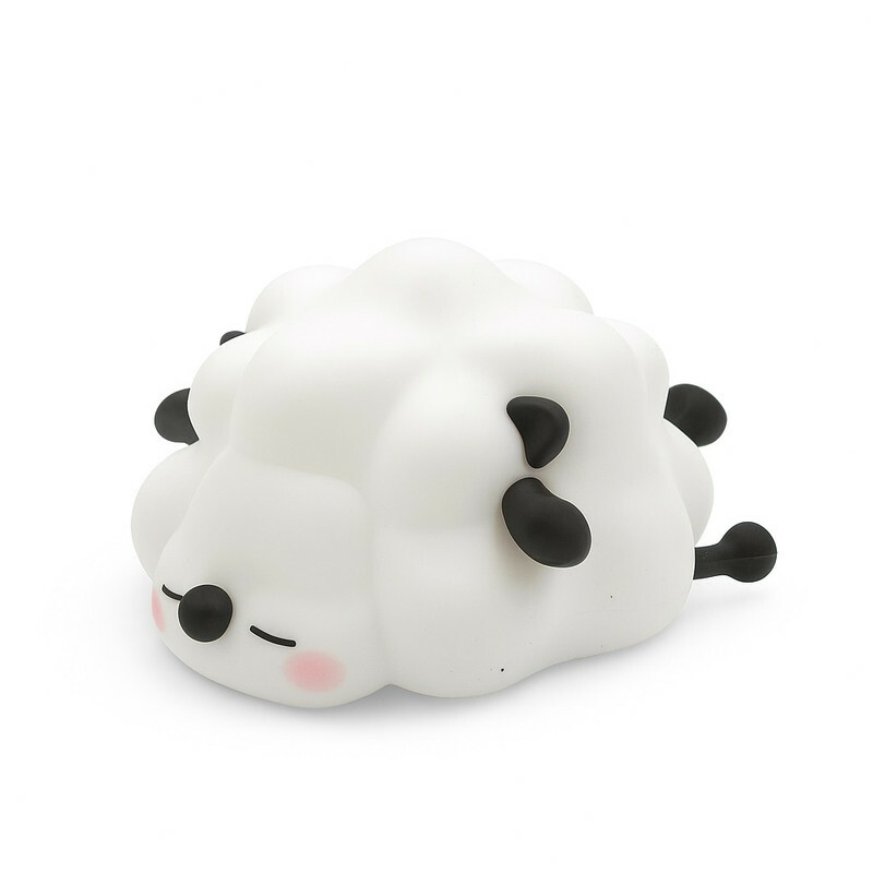 چراغ خواب اتاق کودک مدل سیلیکونی طرح گوسفند