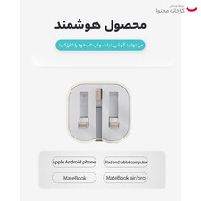 شارژر دیواری 20 وات اپل مدل B/A صددرصد اصلی