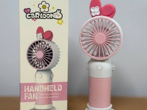 پنکه دو حالته دستی و رومیزی قابل حمل با امکان تغییر سرعت cartoon