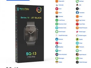 ساعت هوشمند هاینو تکو مدل Haino Teko SQ-13 Jet Black Series 10 نسخه اورجینال